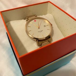 kate spade Gramercy Grand Rose Gold watch